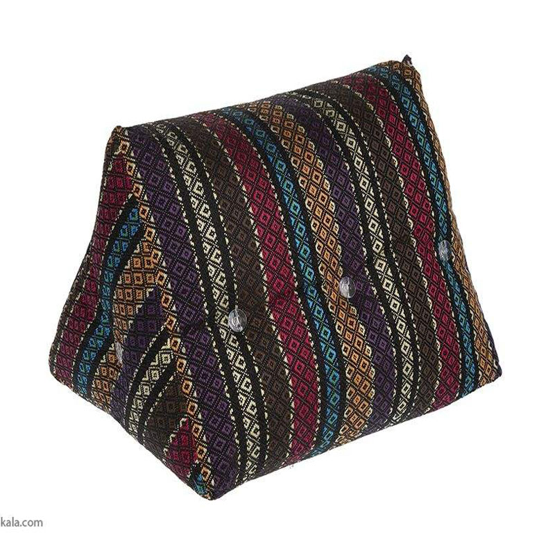 پشتی لمه جاجیم آریانا کالا مدل لوزی تعداد 1 عددی